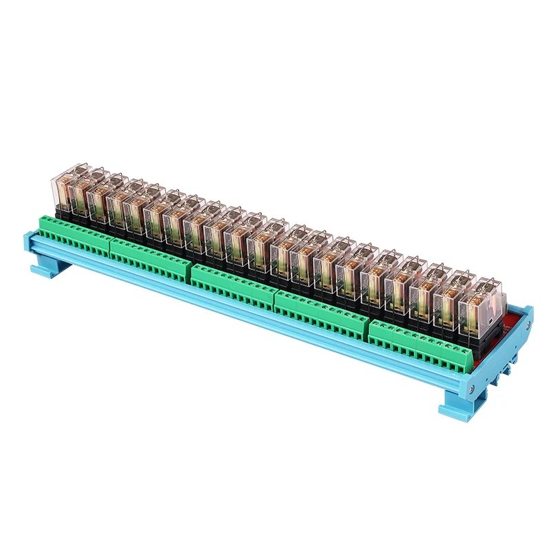 

20-Channel Single Group 1NO 1NC Relay Module DC 12V/24V 10A With G2R-1 for Parking System PLC Expansion Board