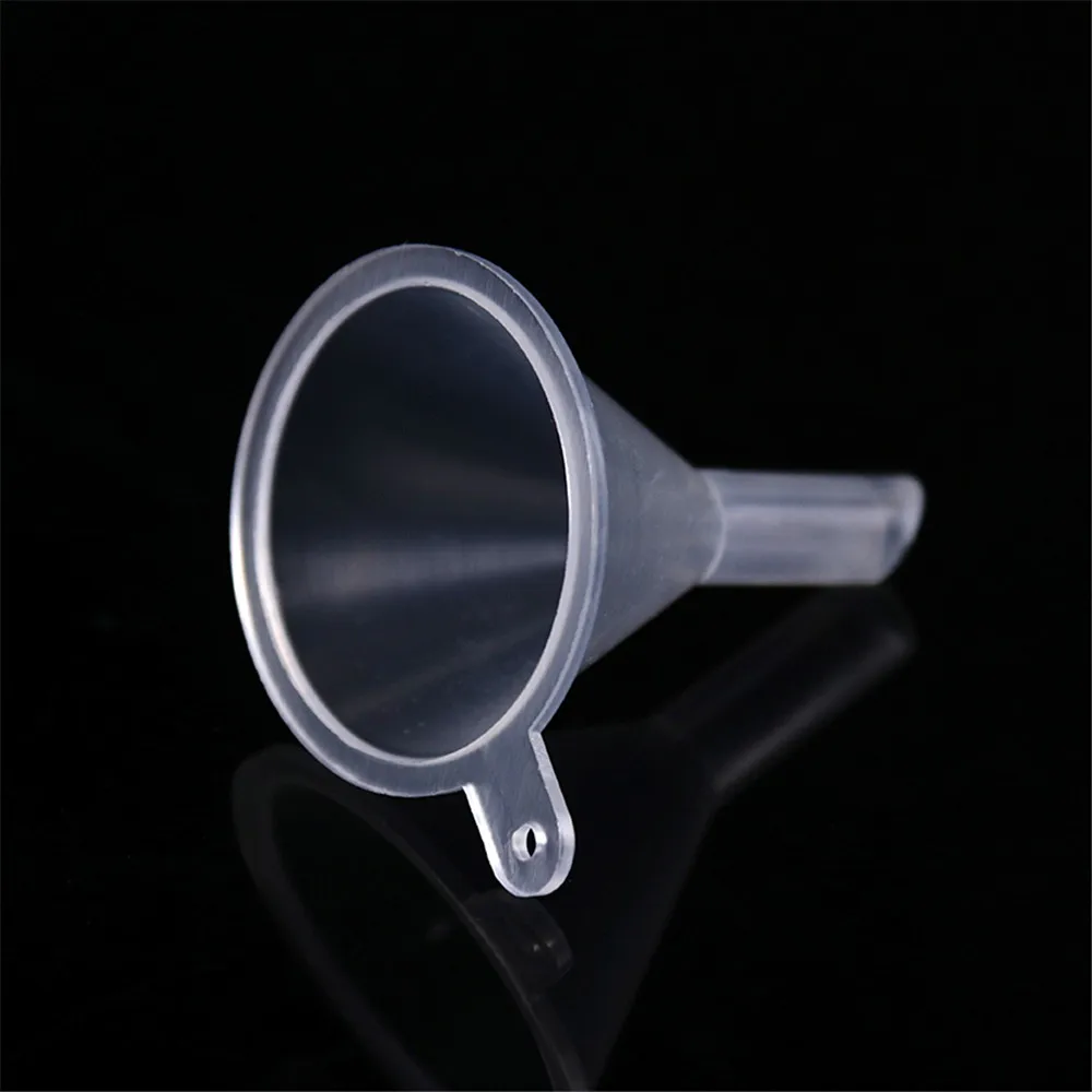 5 Pcs/lot Plastic Mini Plastic Funnels For Perfume Liquid Essential Oil Filling Empty Bottle Packing Tool Kitchen Tools