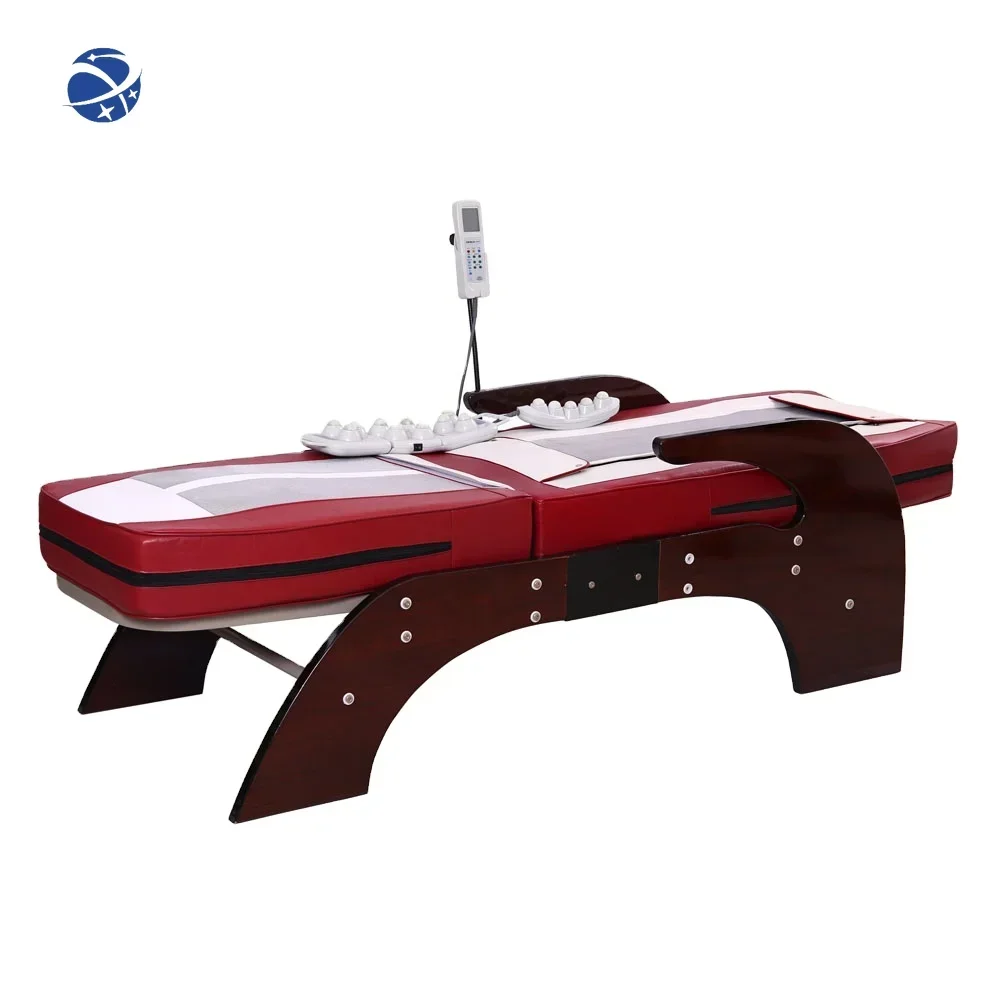 YUNYI Korean jade stone therapy infrared full body electric massage bed  spa beauty massage bed Manufacturer China