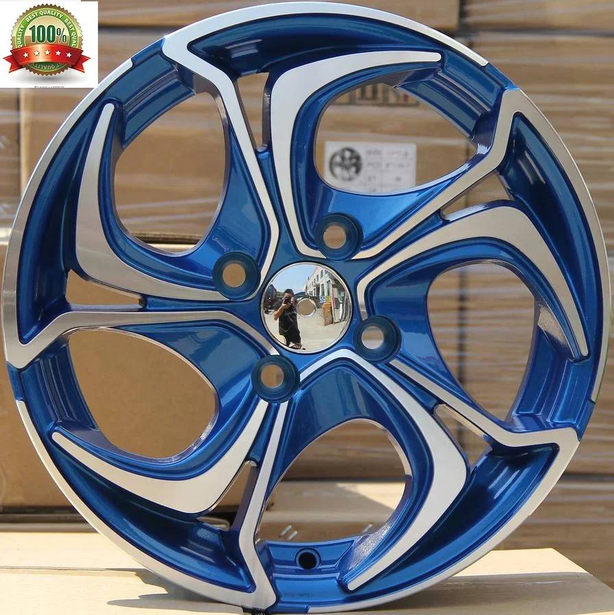 Hot design mag wheels for car 14 15 16 inch 2020 style red blue black machine face jwl via wheels tyres for vehicles accessories