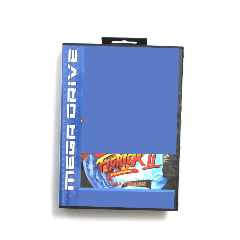 

S Fighter II Beta Version MD Game Card 16-битный чехол европейского стандарта для Sega Megadrive Genesis с розничной коробкой