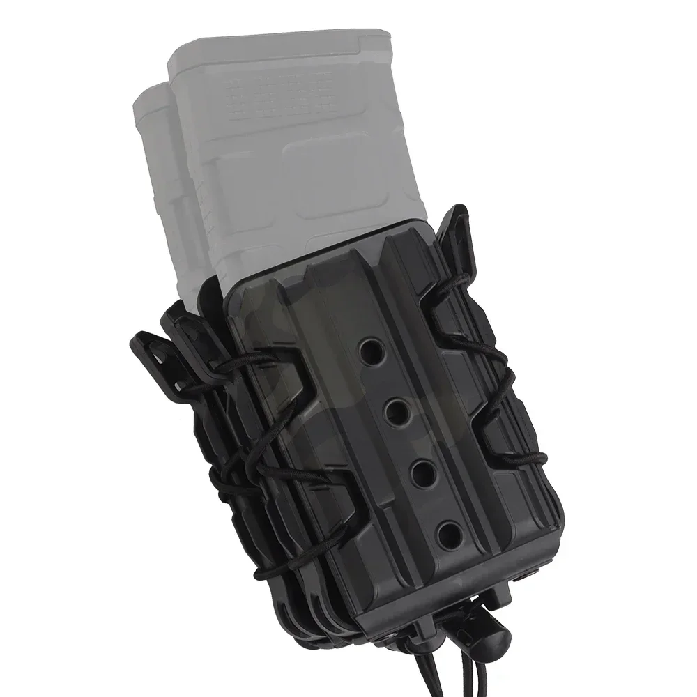 All Terrain Double Rifle Magazine Pouch M4 AR 5.56 AK 7.62 Mag Holster Carrier Cartridge Houder voor Molle Vest Riem