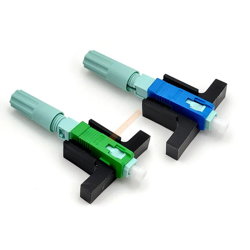 FTTH 58MM Fixed-length Block LX58 Single-Mode SC UPC APC Fast Connector FTTH Tool fiber optic connector 50,100,200pcs Lot