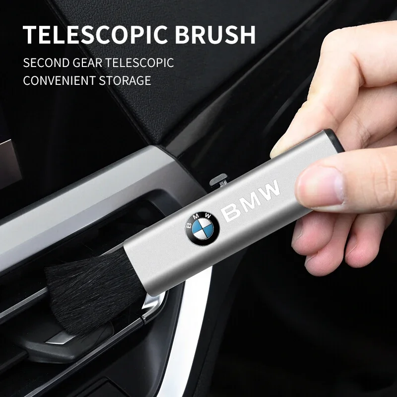 Car Vent Cleaning Soft Brush with Casing Car Interior Cleaning Tool Car Brush For BMW 4 Series F32 F33 420d 425d 430i 435i 440i