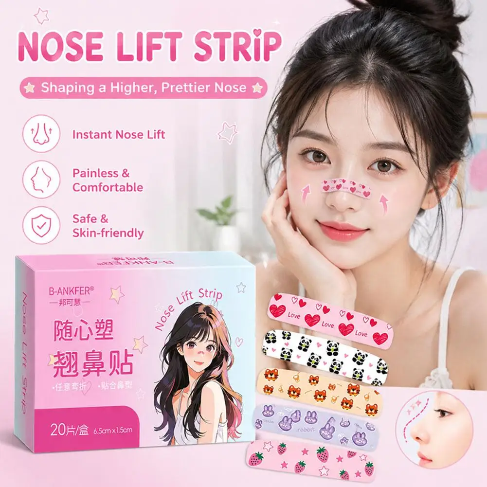 Shaping Nose Strips Nose Patches Cuttable Nose Up Lift Tape Flexible Nose Shaping Sticker Nose Reshaping Contouring ﻿