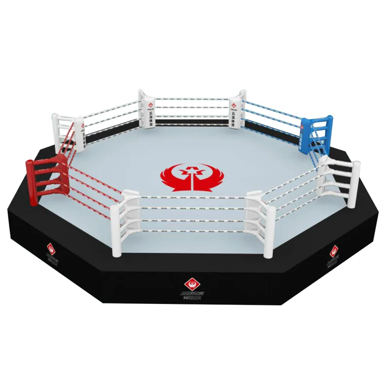 Chinese factory custom high quality martial arts equipment boxing ring floor octagonal cage Mma cage