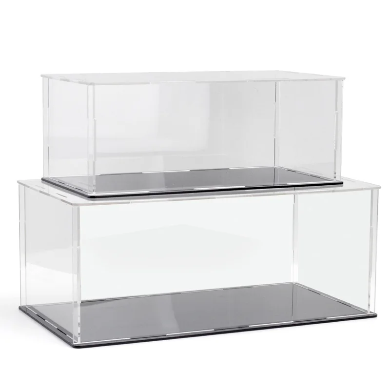 1/24 1/18 Car Model Display Box Transparent Case Acrylic Dustproof Car Model Storage Organizer Figures Toy Collection Showcase