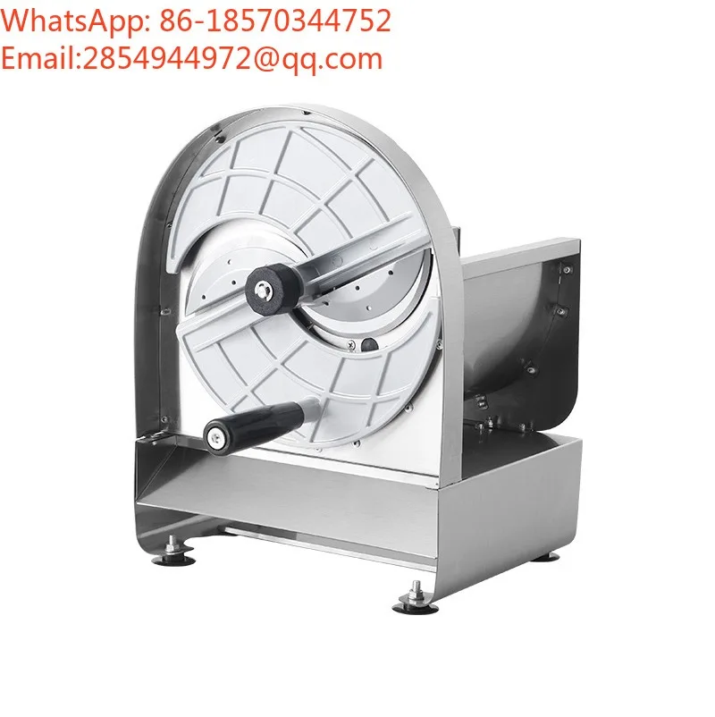 Electric Manual Fruit Slicer Commercial Lemon Potato Vegetable Slicing Machine for Food Processing