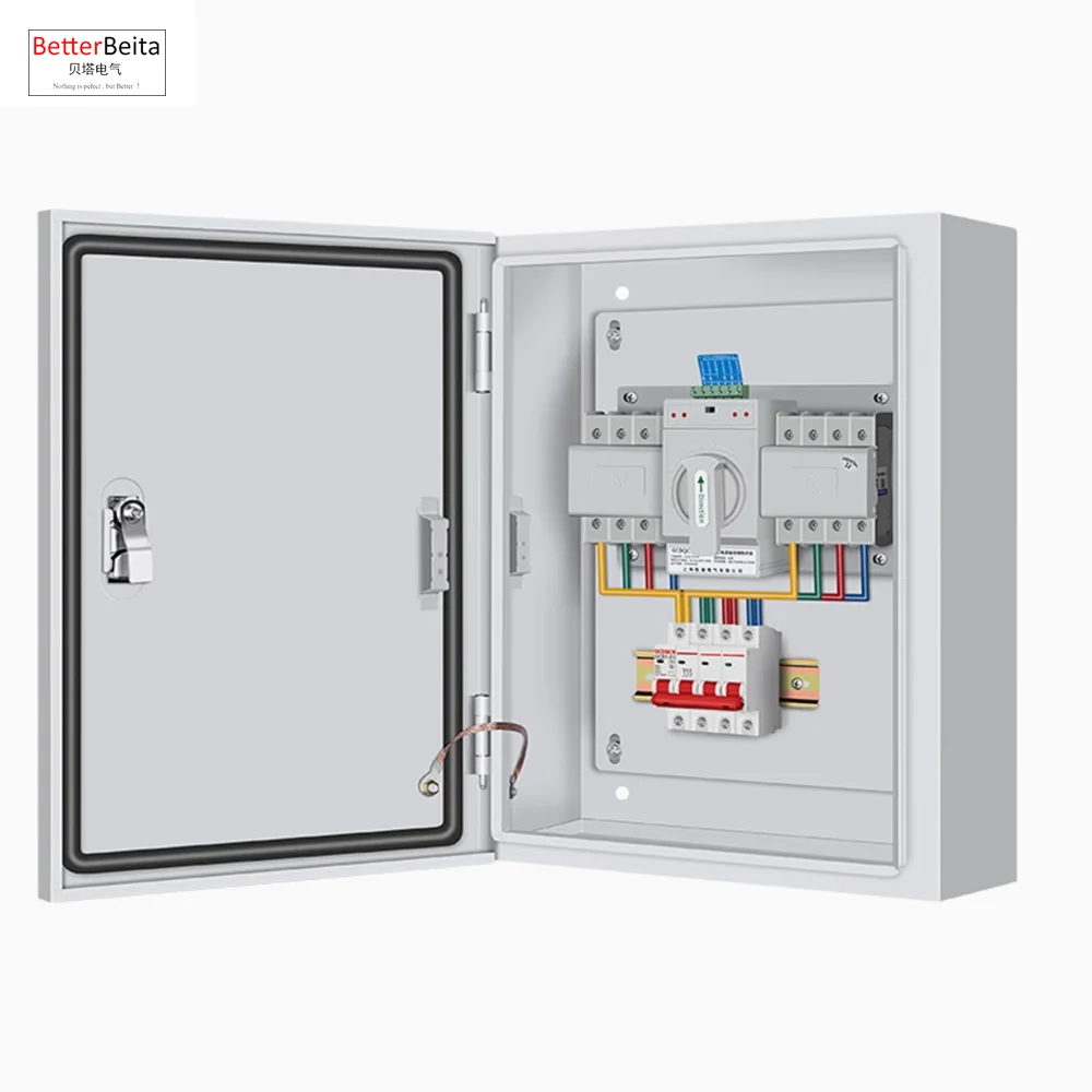 3 phase 63A 100A Dual power automatic transfer switch device