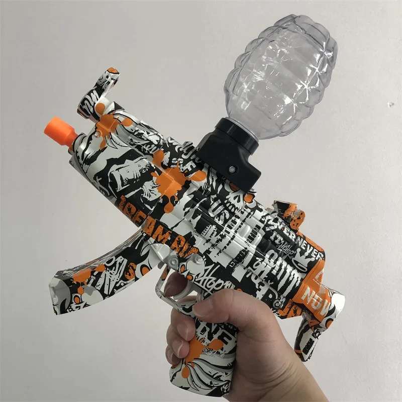 New MP5 Electric Splatter Gel Ball Pistol Splat Toy Gun Airsoft Weapon For Children Outdoor Funny automate Shooting Game Toy