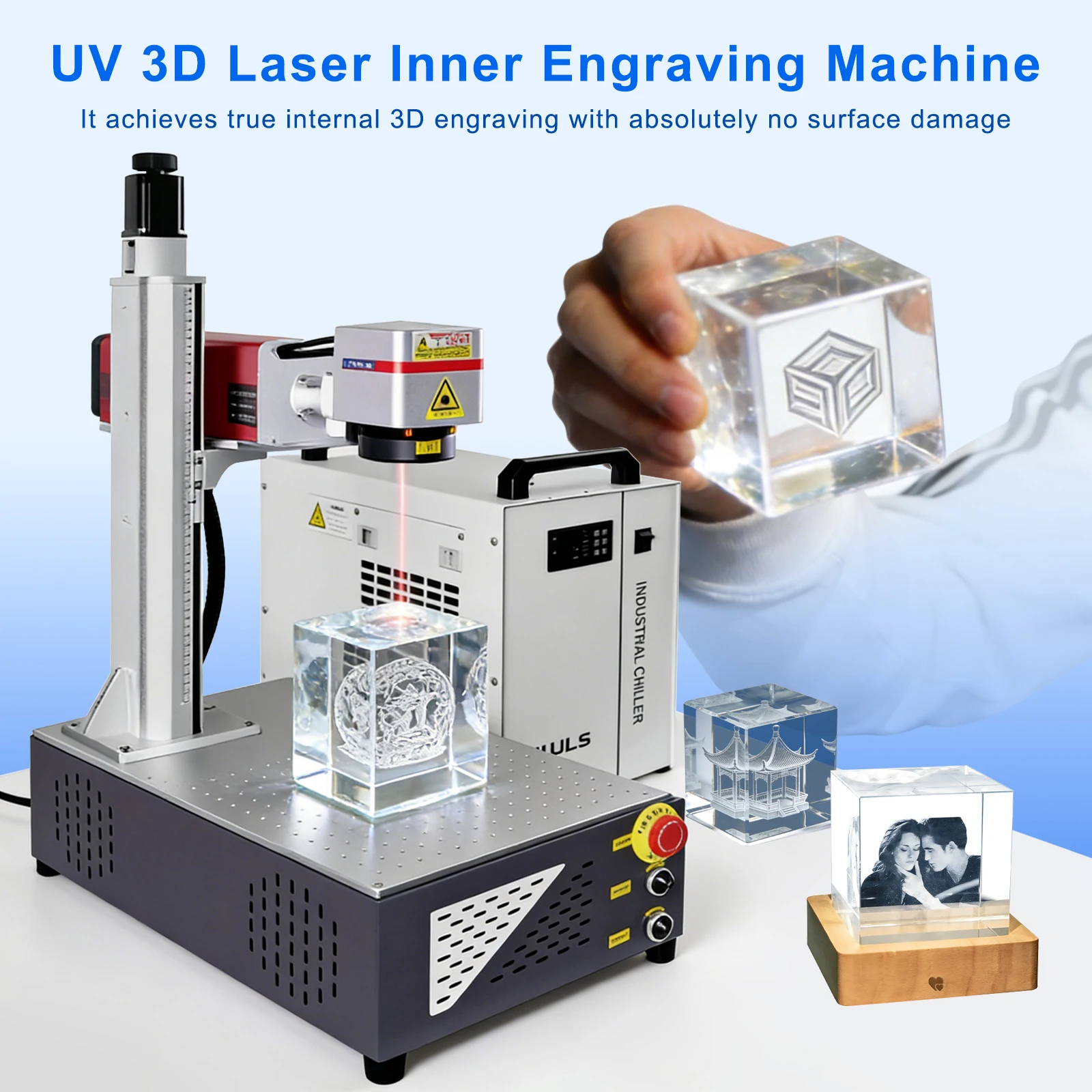 3D Crystal Uv Laser…