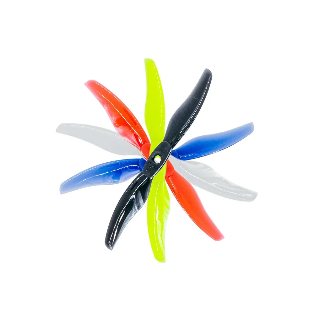 2 Paar GEMFAN Floppy Proppy F5135 5,1 Zoll faltbarer 2-Blatt-Propeller für FPV Freestyle Long Range