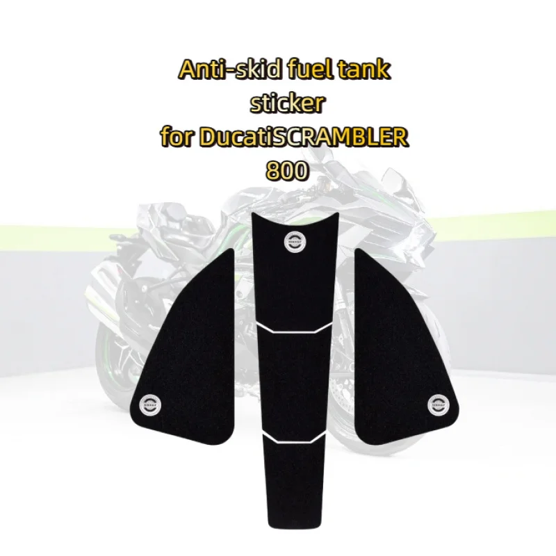 

for Ducati SCRAMBLER 800 motorcycle fuel tank fishbone sticker anti-slip protection sticker