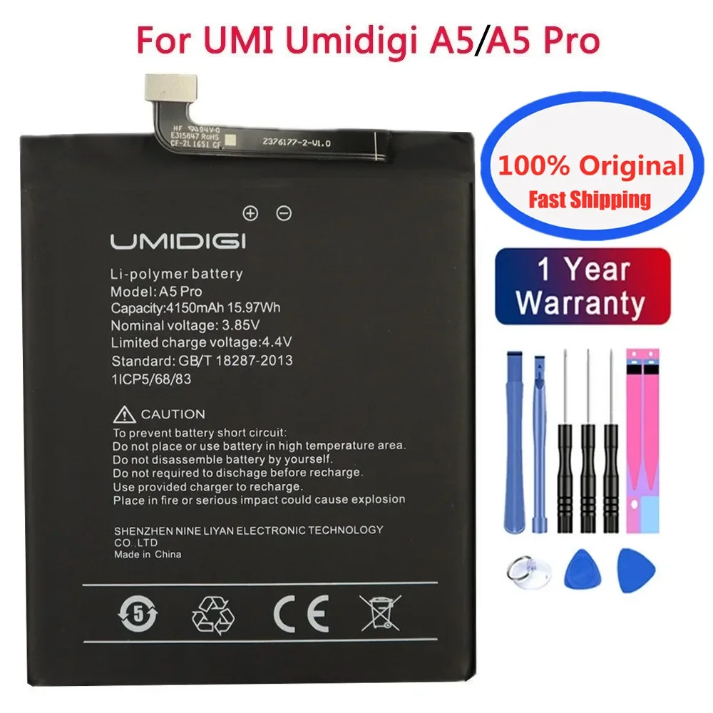 2025 Original Battery For UMI Umidigi A11S A13S A11 Pro Max A5 A7 A7S A9 Pro Bison GT2 X10S X10G F2 F1 G1 Power 3 S2 S3 S5 Pro