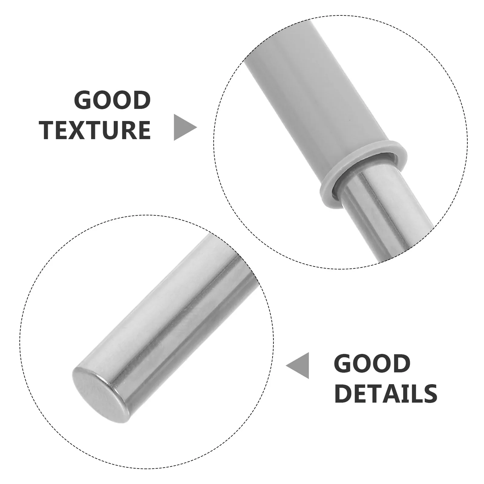 6Pcs Soft Close Trash Can Hydraulic Buffer Damper Cabinet Door Buffer Replacement Quiet Closing System for Kitchen Office