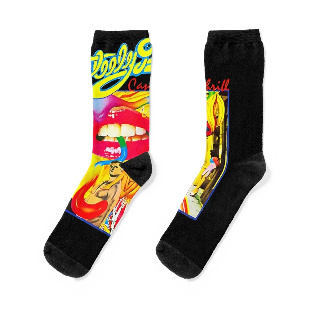 

Retro Stéely Distréssed Arts Dán Rock Music Can't buy a thríll Socks