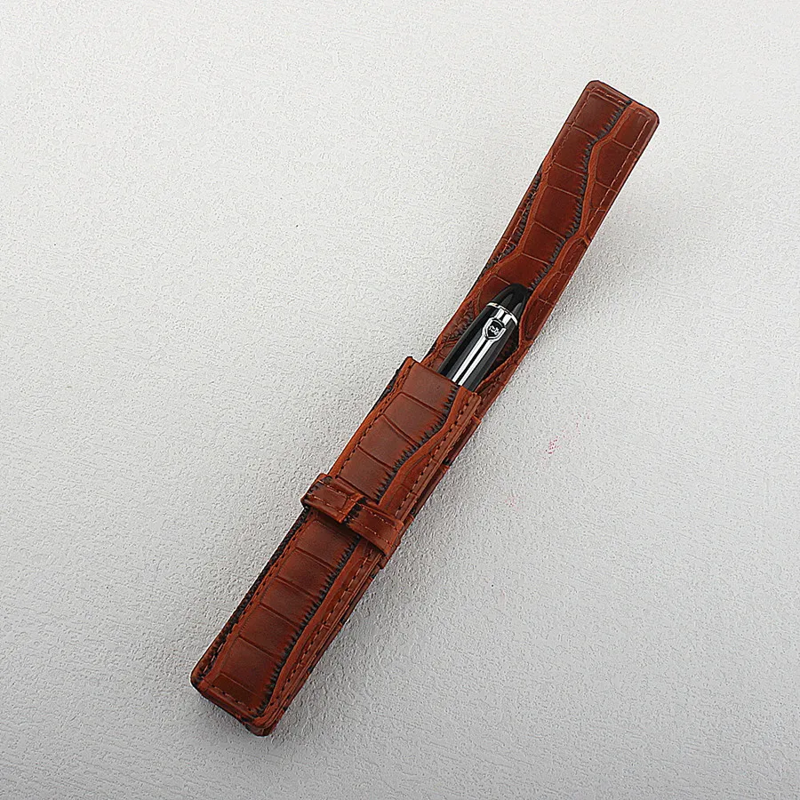 1pc Pen case Stationery  pen pouch,luxury design pen bag hold for 1 ball pen