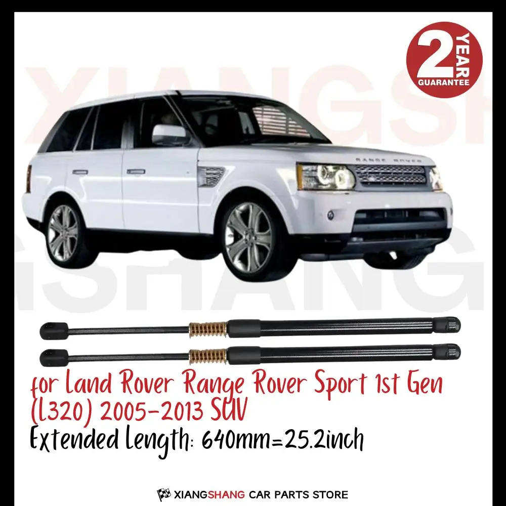 

2pcs Rear Tailgate Damper for Land Rover Range Rover Sport 1st Gen (L320) 2005-2013 WITH SPRING Trunk Boot Charged Gas Struts