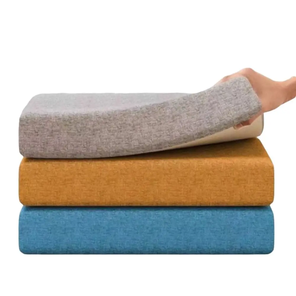 Durable 5cm Thick Seat Cushion High Density Sponge Ultra Soft Office Chair Pad Fast Rebound Breathable Waist Cushion Pain Relief