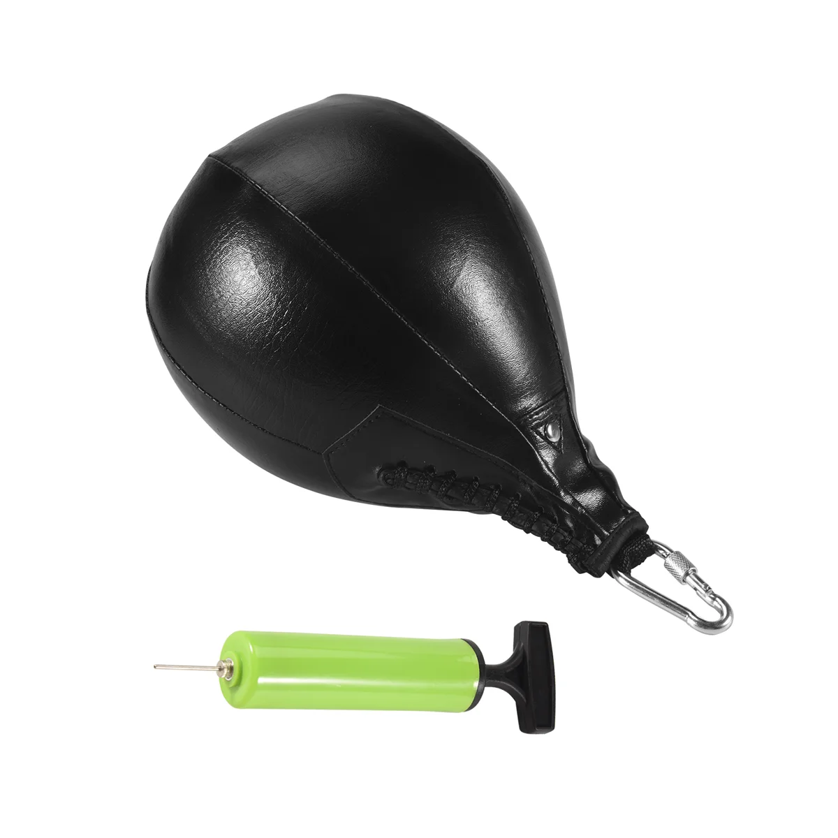 【STOCK】Professional Sandbags Punch Bag Speedbag Training Speed Ball Fitness Boxing Speed Bag Accessory,Black
