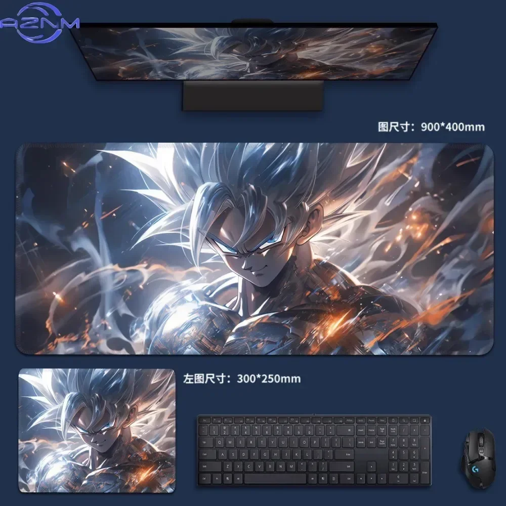 Vibrant Anime Character Group Illustration Mouse Pad, Rubber Non-Slip Base, Smooth Surface for Gaming and Office Desktop Compute