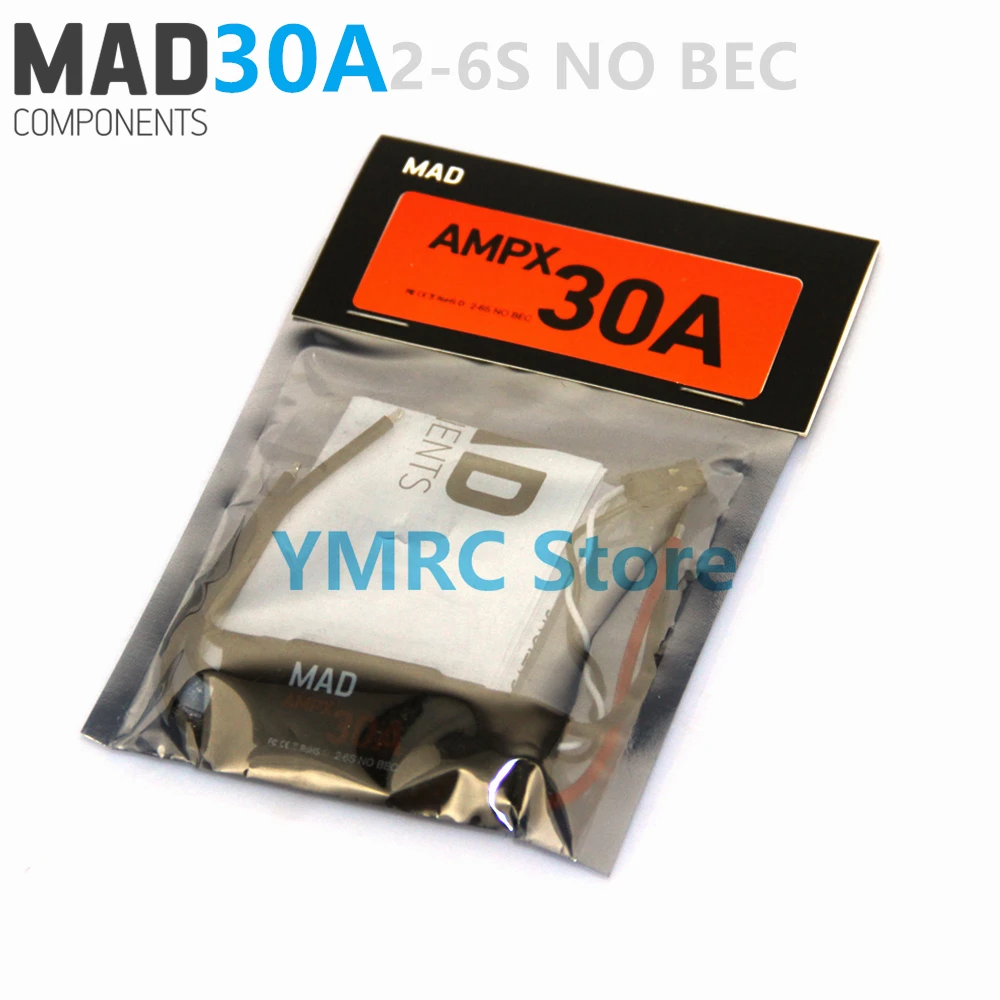

MAD AMPX 30A 2-6S NO BEC ESC for Quadcopter,Hexcopter,Multirotor Long Range Mapping,Aerial Photography Video Drone