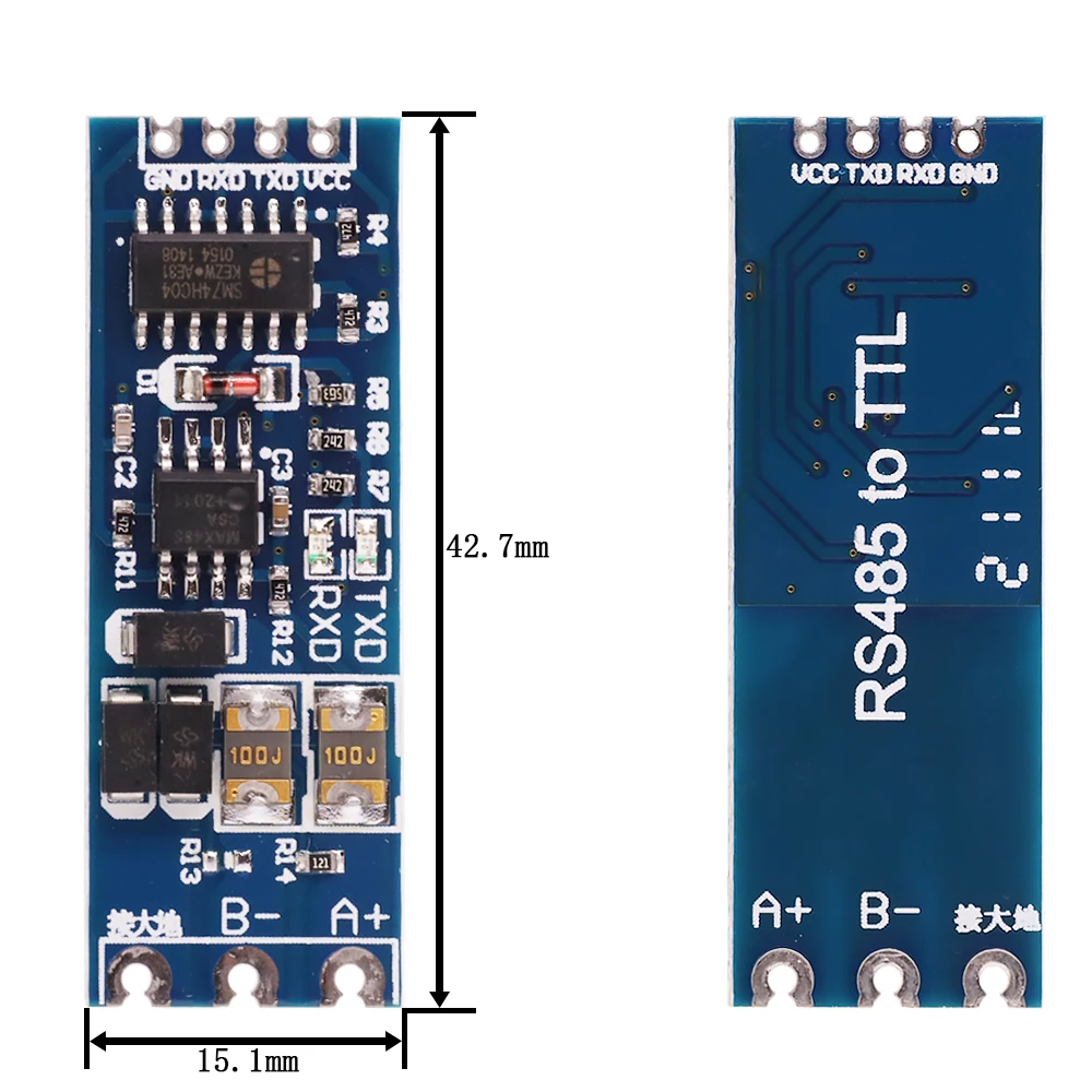 Smart Electronics pojedynczy układ scalony mikrokomputer TTL kolei RS485 moduł automatyczna kontrola przepływu moduł 3.3V 5V — zdjęcie produktu 5