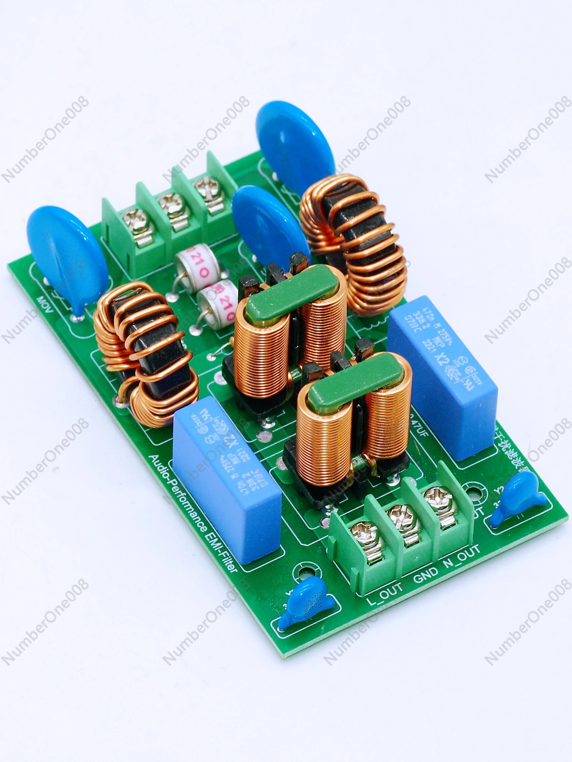 Three-stage EMI Electromagnetic Interference Suppression AC Filtering Isolation Purification Power Amplifier Power Supply