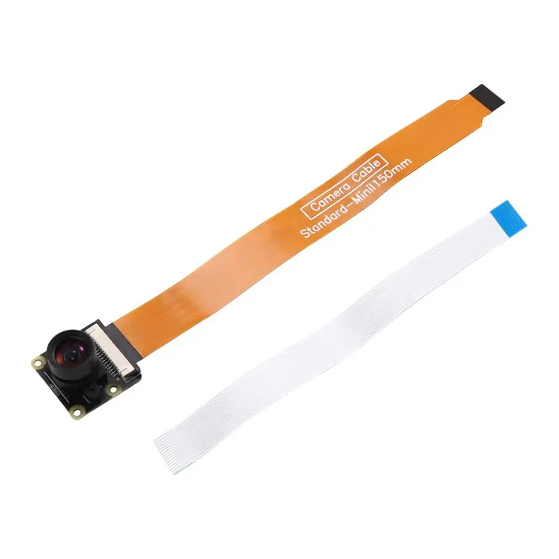 A53M-OV9281 1MP Camera Module For Raspberry Pi5 4 4B 3B+ ZERO 2 W 1280X800 110 Degree Field Of View Black White Global Shutter