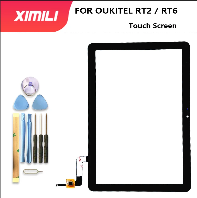 

100% original 10.1 inch tested for OUKITEL RT6 touch screen panel original glass touch screen for oukitel rt2