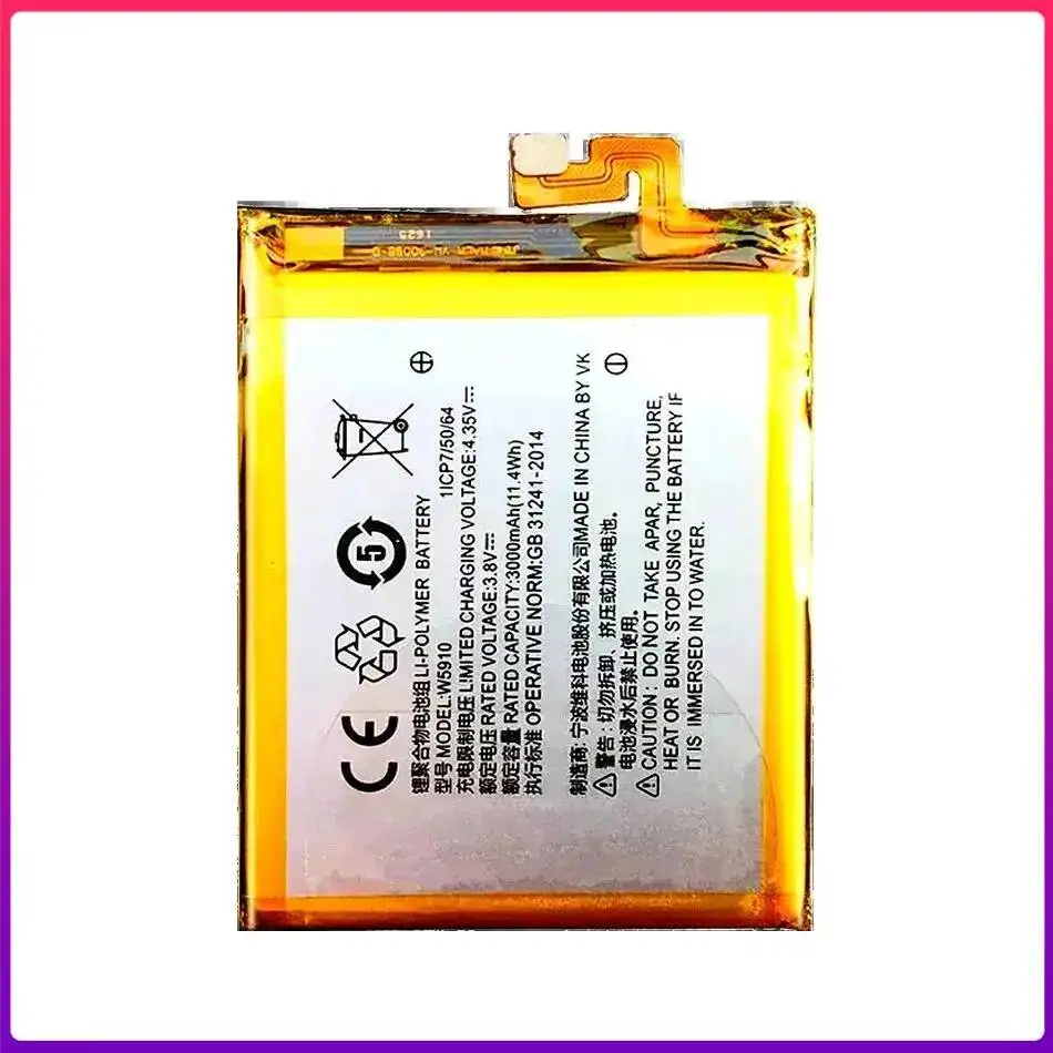 Mobile Phone Battery High Quality For Veken W5910 For Sunmi M1 3000mAh
