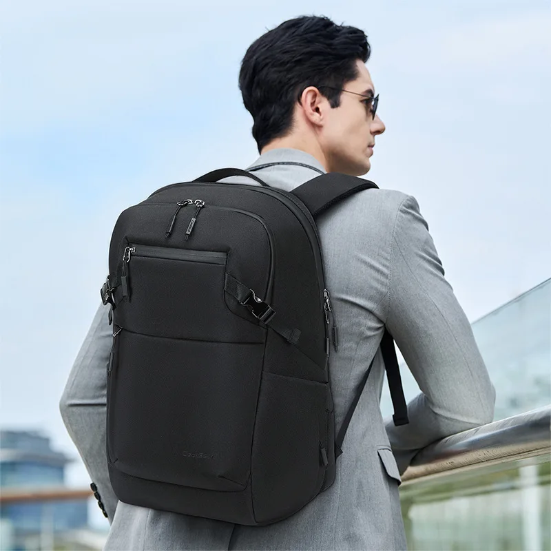 

Рюкзак большой емкости, водонепроницаемая дорожная сумка, ручная кладь для бизнеса, 15,6-дюймовое хранилище для компьютера