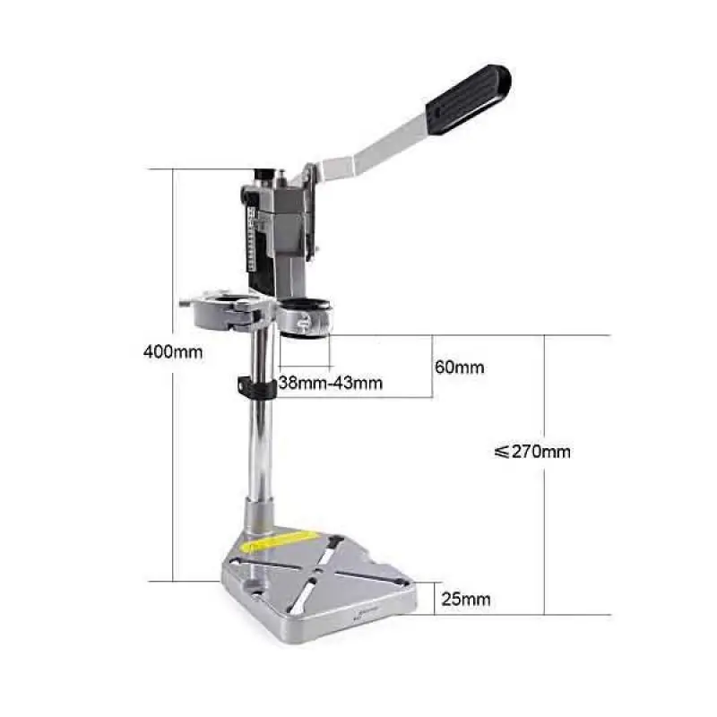 Stents de taladro eléctrico, soporte de perforación, soporte de estante de amoladora, abrazadera de banco, soporte de prensa, amoladora de abrazadera para Woodwo