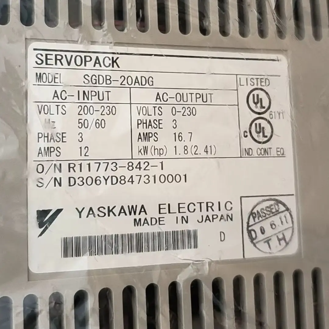SGDB-20ADG Brand New Servo Drive Original Genuine，Fast shipping，SGDB 20ADG