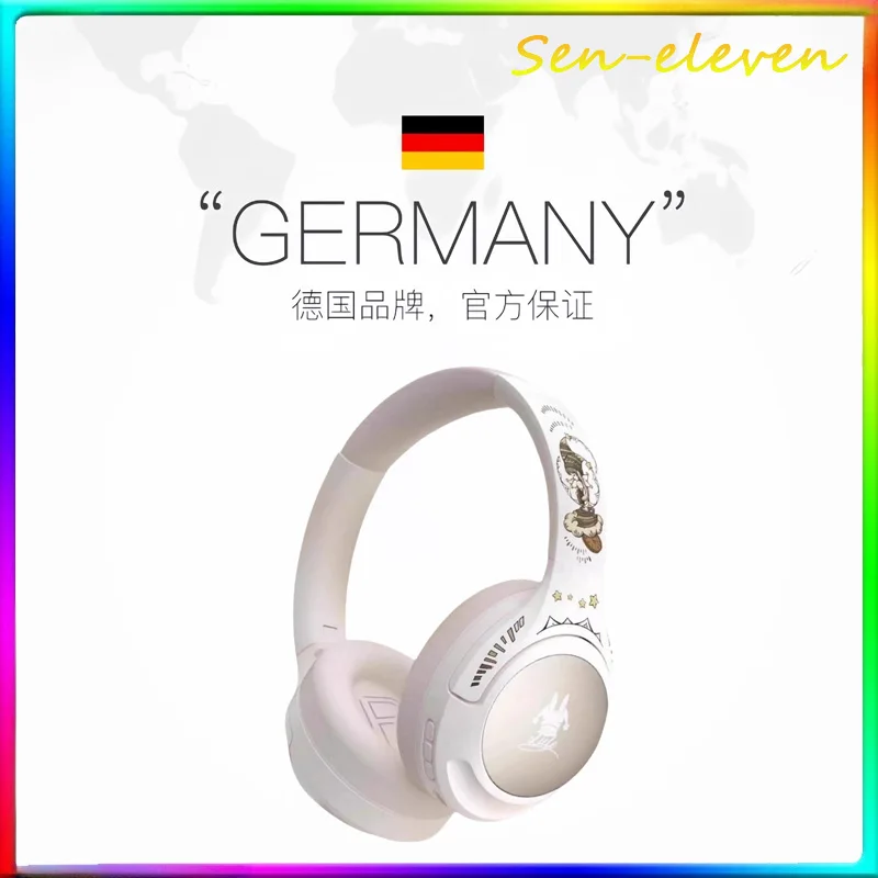 UNMN German Luxury 2026 New Active Noise Cancelling Over Ear Bluetooth Headphones Low Latency Gaming Long Battery Life
