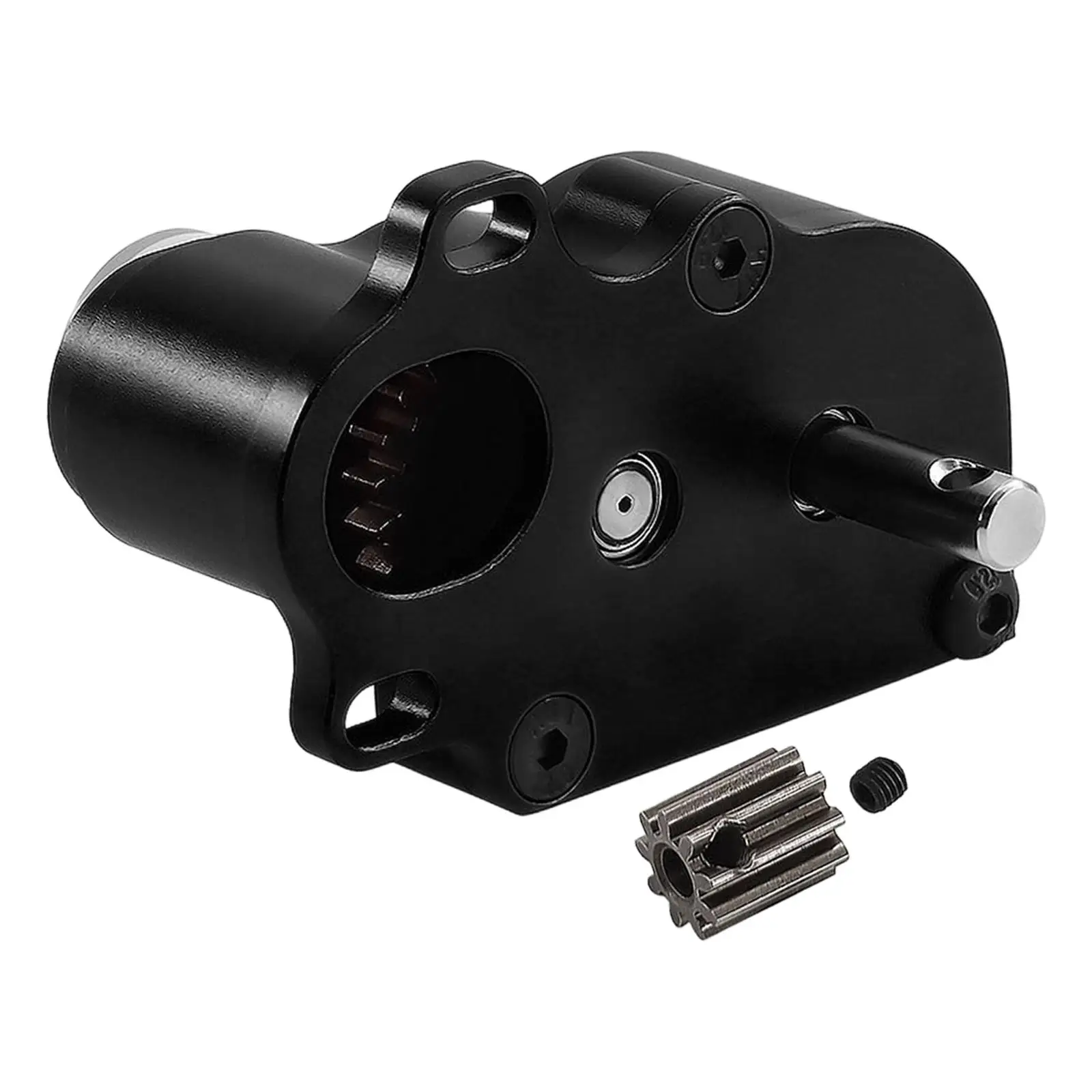 1/10 RC Crawler Car Lcg Gearbox Professional Sturdy Direct Replaces Portable Aluminum Alloy Accessories RC Car Parts for SCX10