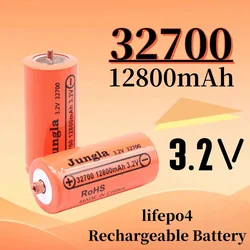 32700 100% Original 12800mAh 3.2v lifepo4 Rechargeable Battery Professional Lithium Iron Phosphate Power Battery with screw