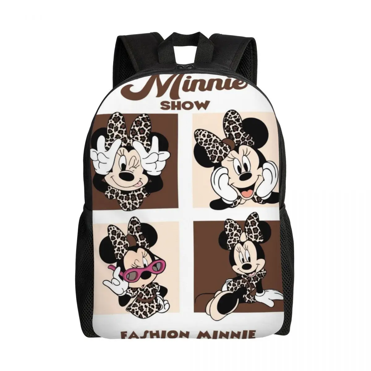 

Custom Mickey Mouse Laptop Backpack Women Men Fashion Bookbag for College School Student Fashion Cartoon Bags