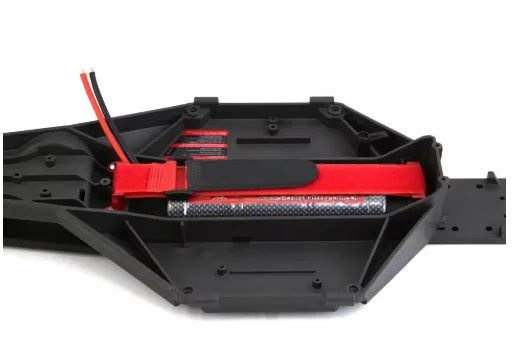 Soporte de batería alto para chasis CG bajo de Metal, sujeción con correa para 1/10 Traxxas Slash 2WD VXL Drag Slash, piezas de mejora