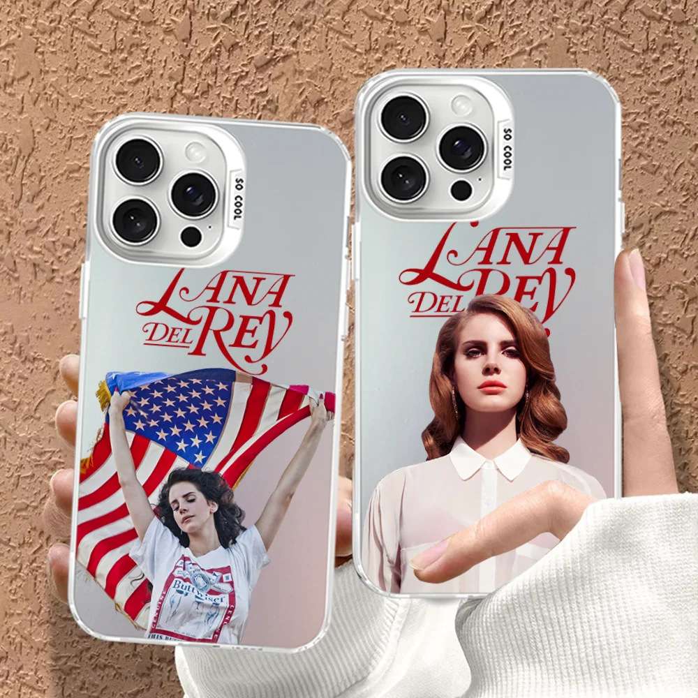 

Singer L-Lana D-Del R-Rey Phone Case For IPhone 16 15 14 13 12 11 Pro Max X XR XSMAX 8 7 Plus Matte Shockproof Back Cover