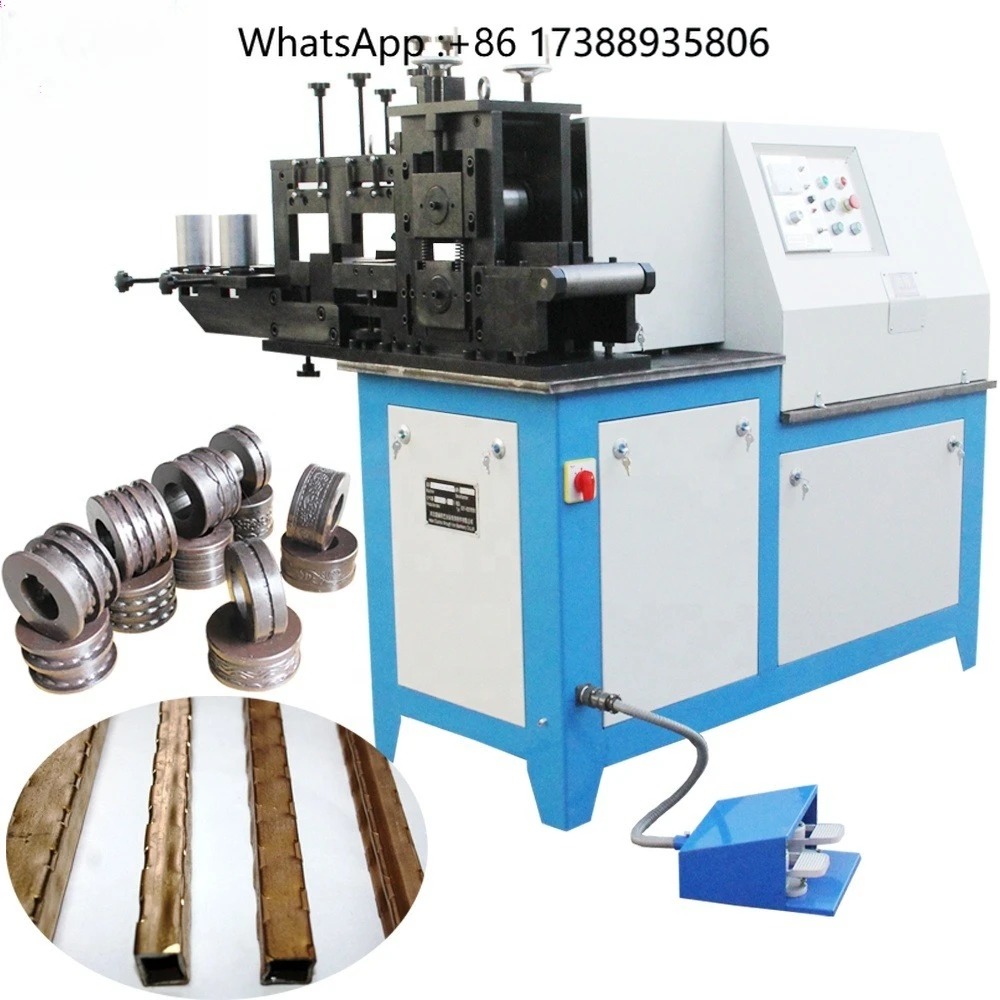 DH-DL100C Automatic Cold Rolling Ornamental Iron Tube Embossing Machine