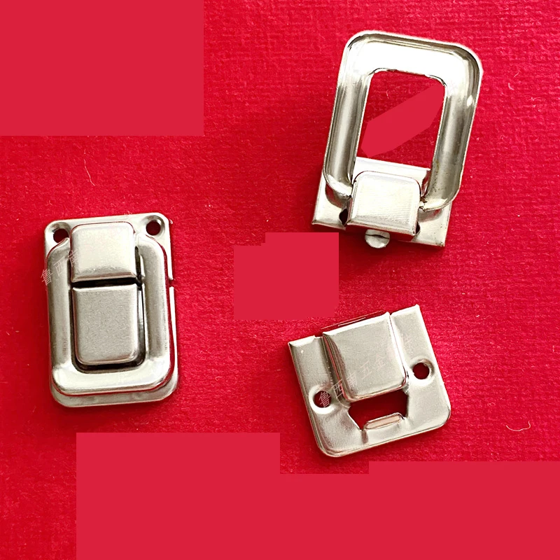 

New silver-white Taiping box buckle, iron sheet lock, wine box, wooden box lock, box buckle, gift box, hardware accessories lock