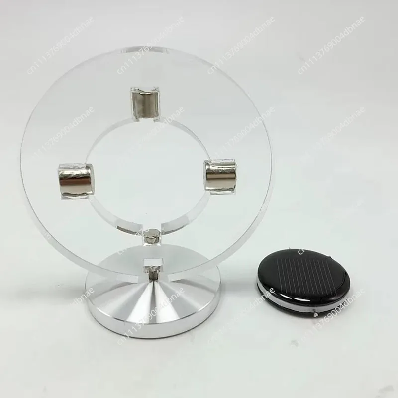For Solar-Powered Magnetic Levitation Motor Desk Decor - Ultra-Sensitive Mendocino Motor, Creative Floating Tech Gadget