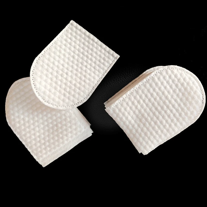 Disposable Makeup Remover Cotton Pad U-Shaped Pocket Face Removing Tools Non-woven Fabric Cleaning Paper Wipe Cosmetic Pads