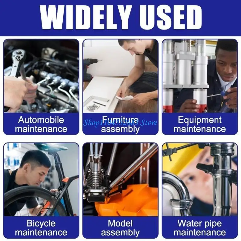 

Y6GD Multipurpose Wrench Spanner Collection Color Identified Tip Metal Construction Angled Head For Mechanics Accessibility