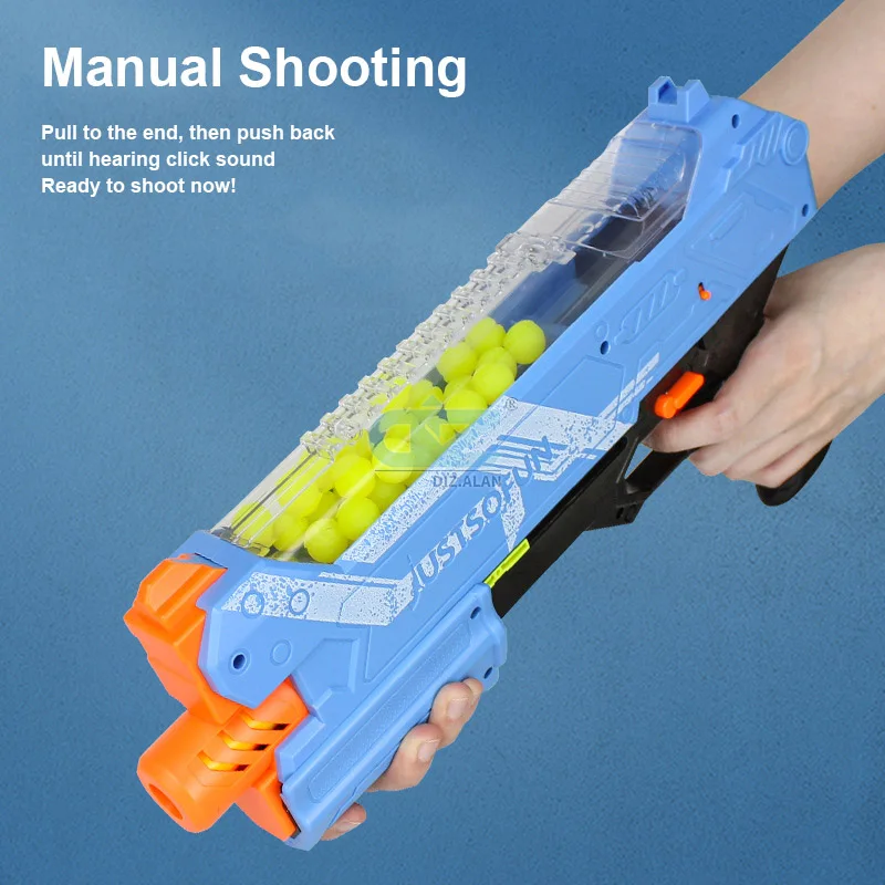Children Manual Gun Toys Soft Bullet Toy Gun For Rival Zeus Apollo Ball Bullets Round Foam Darts Blaster Gift For Boy Kids Adult