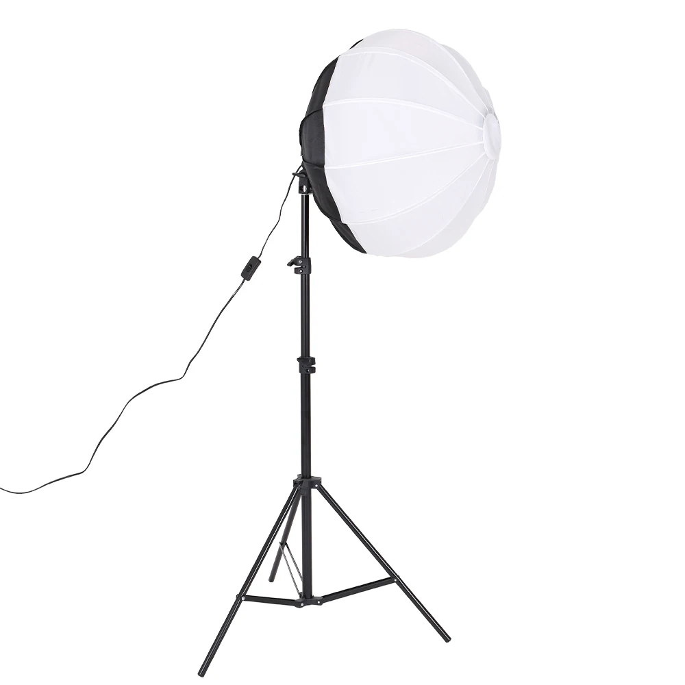 SH 55CM Professional Continuous Light System Soft Box Photography Spherical Softbox Lighting Kits For Photography Studio