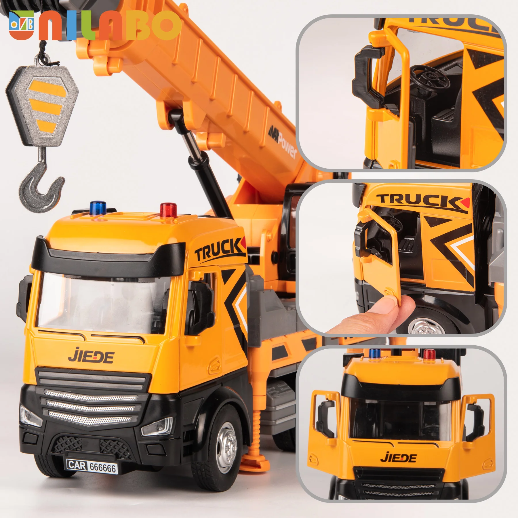 لعبة مركبة هندسية مصنوعة من خليط معدني تعمل بالقصور الذاتي مع ضوء وصوت واقعي، هدية عيد ميلاد للمهرجانات للأولاد والبنات والأطفال بعمر 3 سنوات فما فوق #6