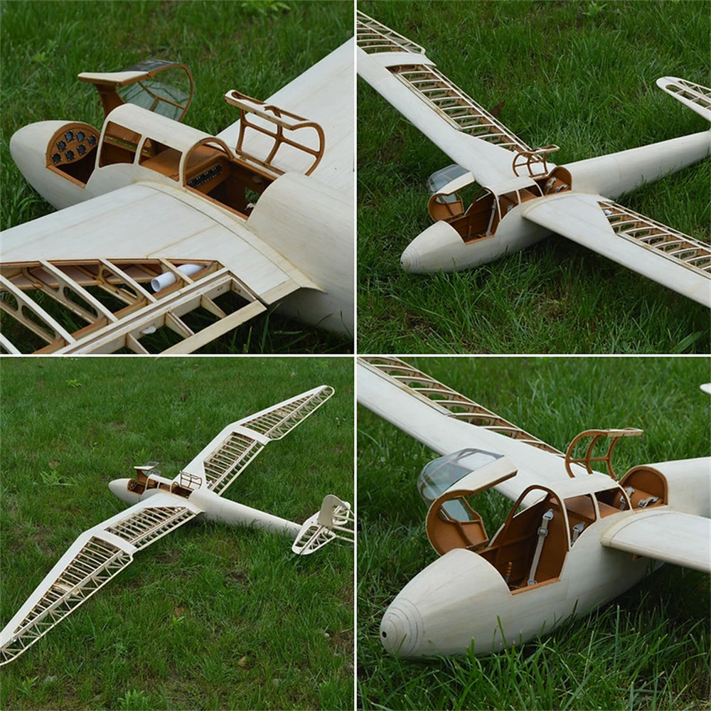 Tony Ray's Aero Model Minimoa Mo2a 2884 mm Spannweite im Maßstab 1:6 SD7032 Airfoil Balsawood RC Flugzeug Segelflugzeug KIT
