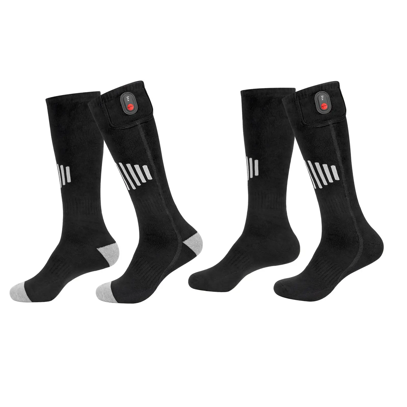 Heated Socks Long Stockings Washable Winter Warm Socks Thick Soft for Indoor Sports Cold Weather Outdoor Activities Riding Heated Socks Long Stockings Washable Winter Warm Socks Thick Soft for Indoor Sports Cold Weather Outdoor Activities Riding